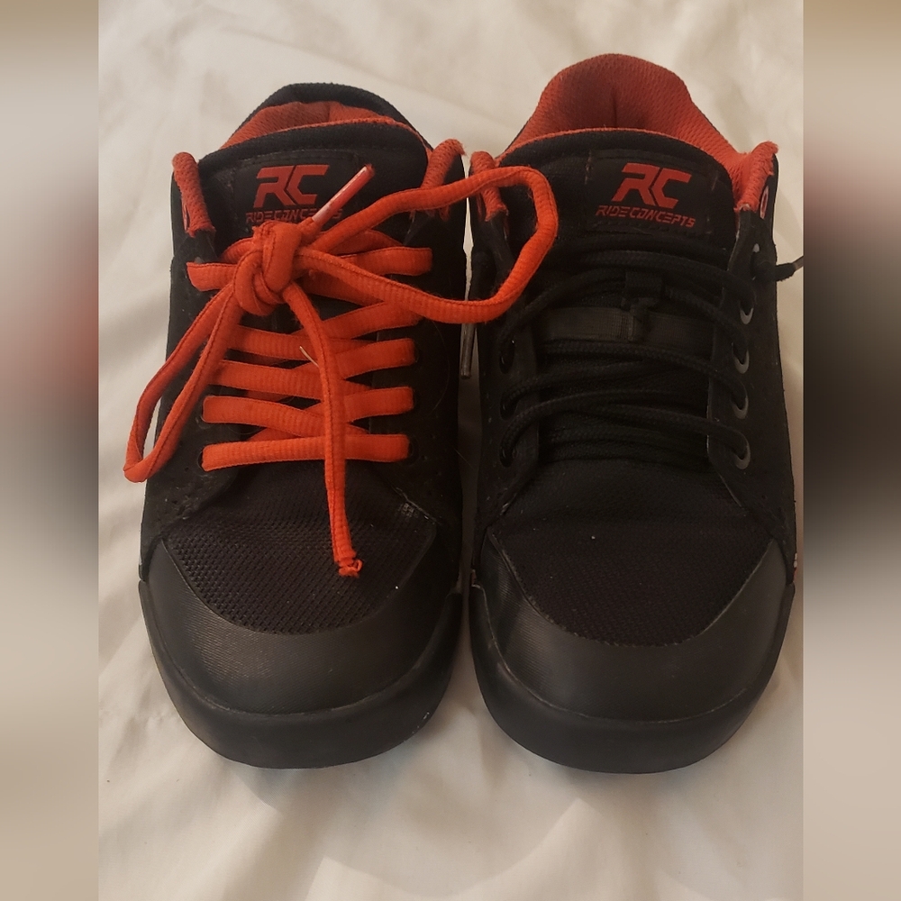Kids Black and Red Athletic Shoes